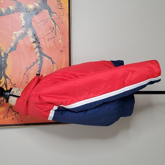 Vintage Red White and Blue Alpine Designs Goose Down Winston Parka - Picture 2 of 8